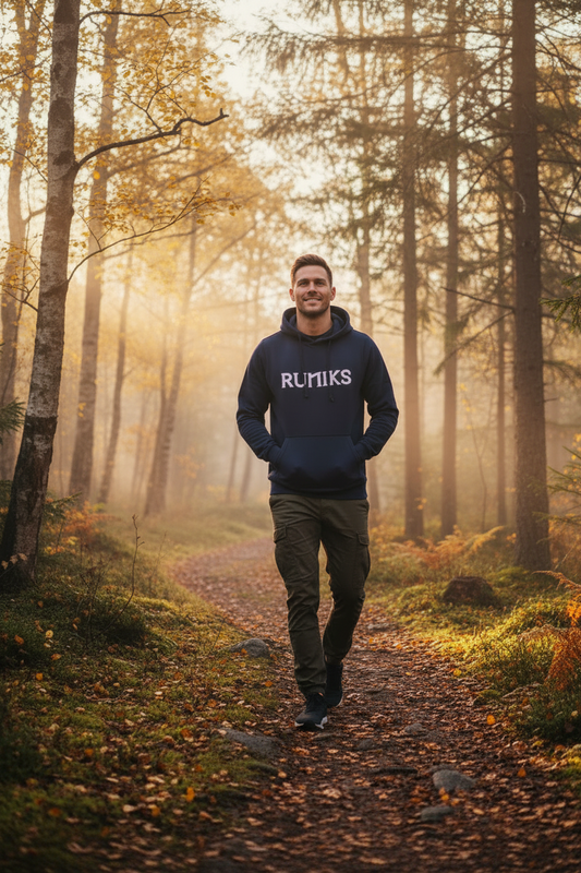 VARME Hoodie Navy — Post Instagram